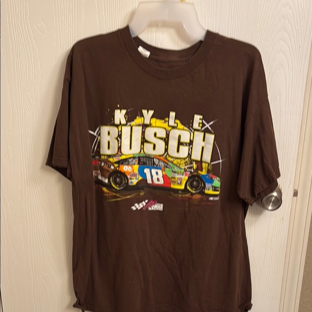 Lot of 3 NASCAR Kyle Busch tee shirts